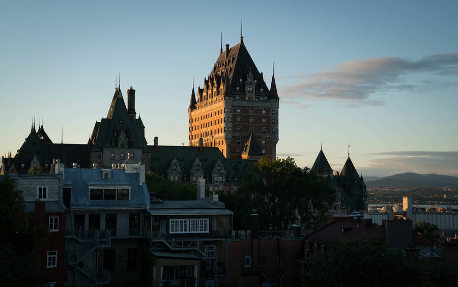 Quebec City Shadow Wallpaper