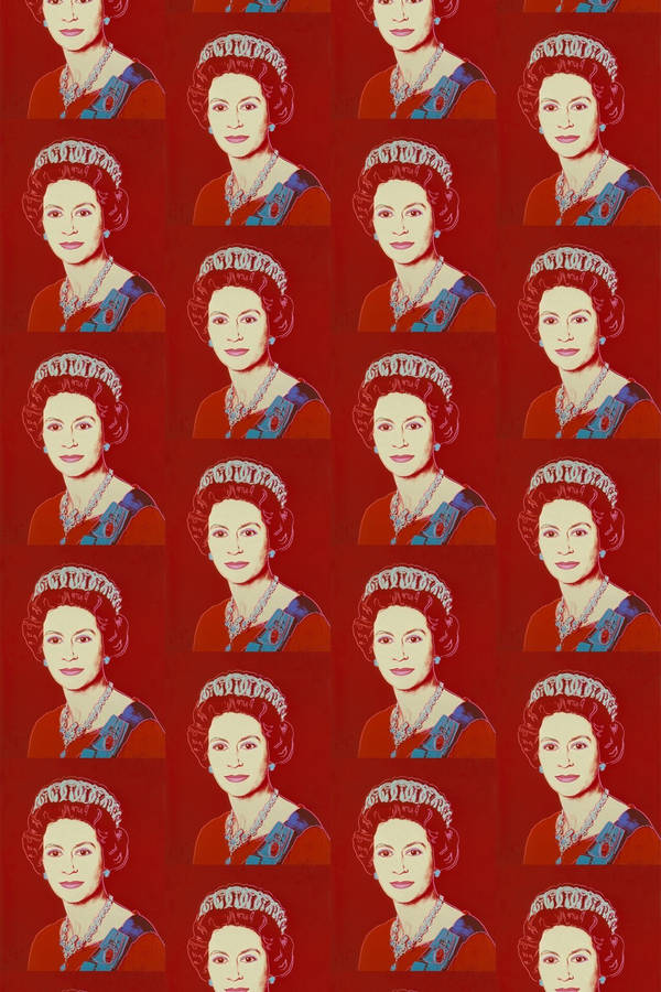 Queen Elizabeth Vector Art Wallpaper