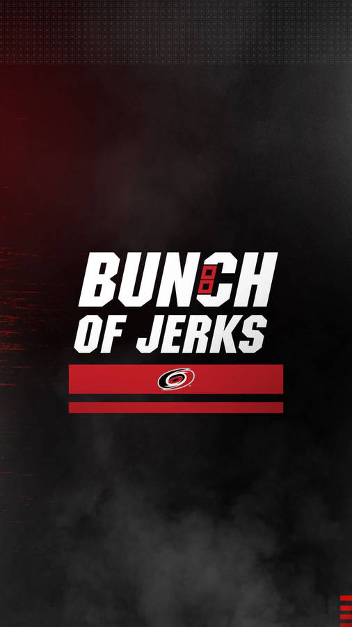 Quote Above The Carolina Hurricanes Logo Wallpaper