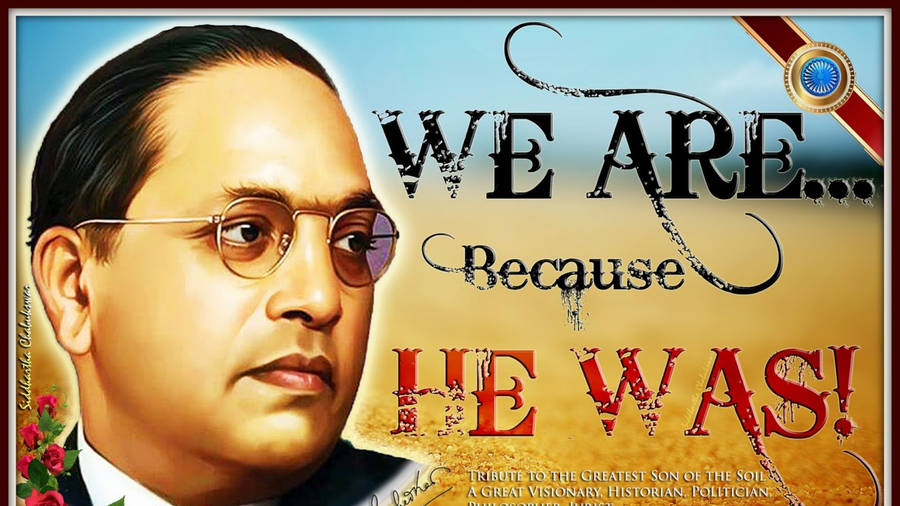 Quote By Ambedkar 4k Wallpaper