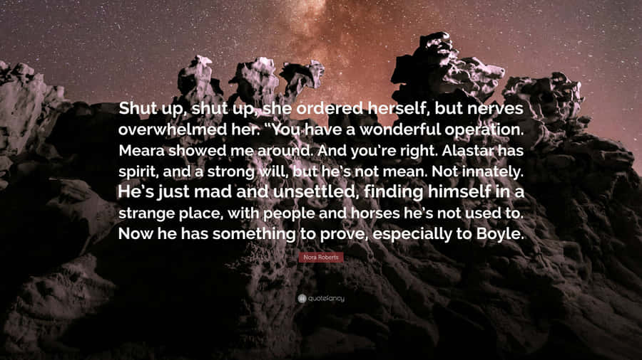 Quote Mentioning The Word Overwhelmed Wallpaper