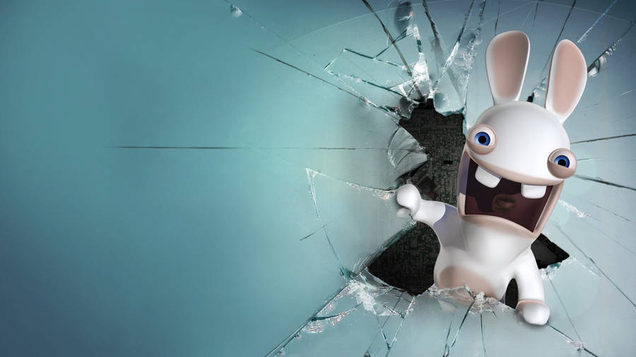 Rabbids Funny Desktop Wallpaper