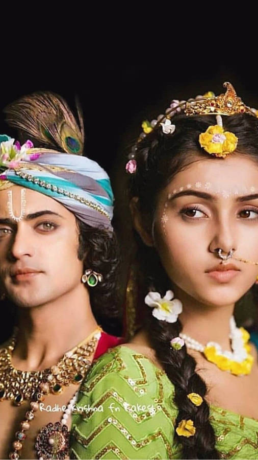 Radha Krishna Serial Intimidating Wallpaper