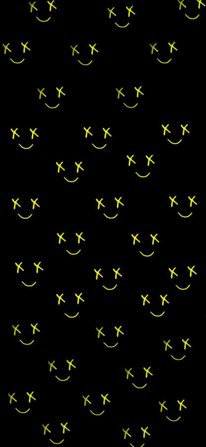 Radiant Aesthetic Smiley Face Wallpaper Wallpaper