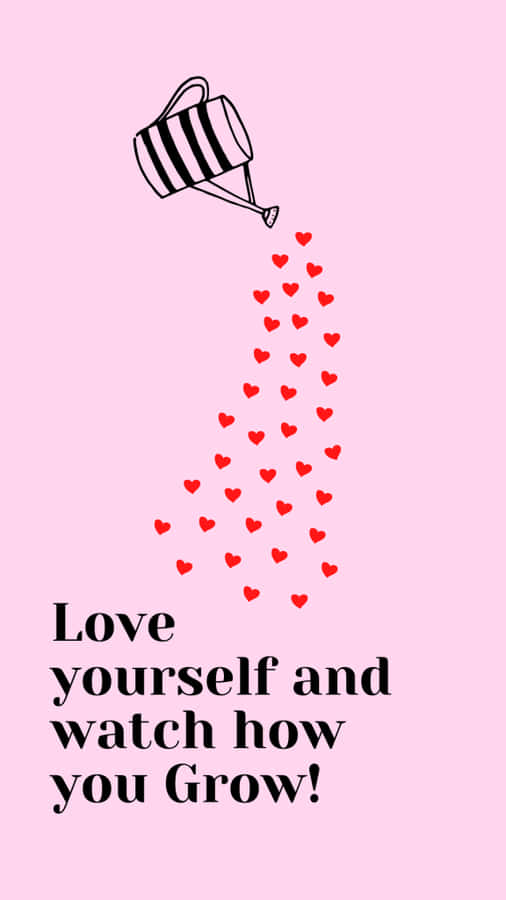 Radiating Self-love Wallpaper Wallpaper