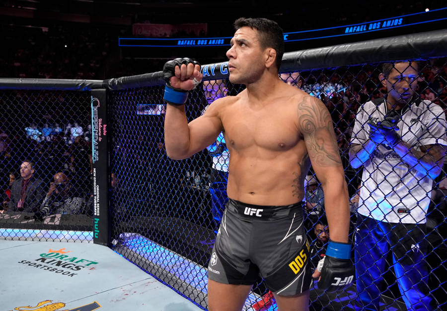 Rafael Dos Anjos In Training Mode Wallpaper