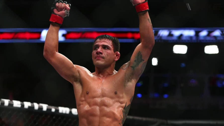 Rafael Dos Anjos Victorious Wallpaper