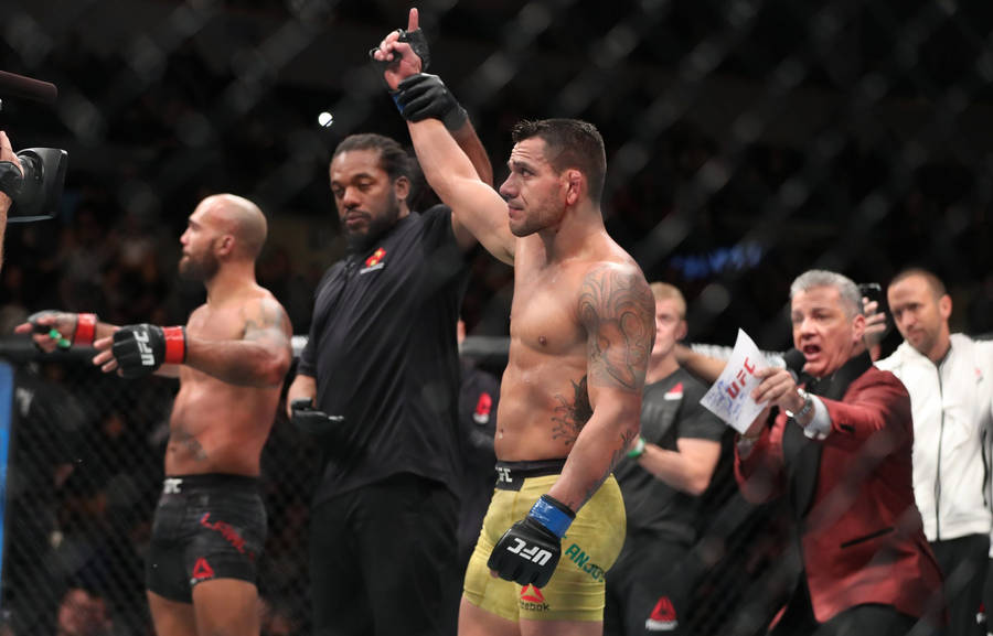 Rafael Dos Anjos Wins Against Robbie Lawler Wallpaper