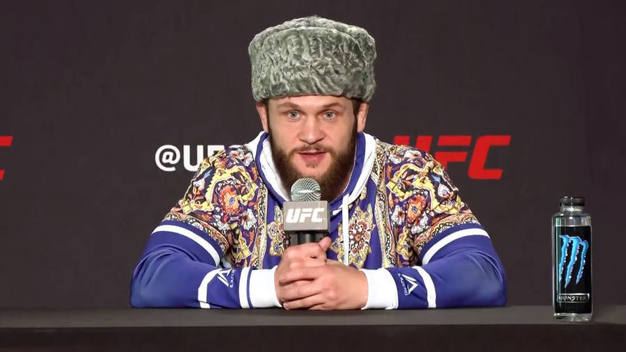 Rafael Fiziev Ufc Interview Wallpaper