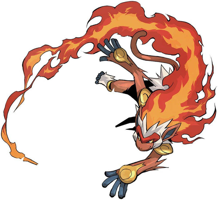 Raging Fire Infernape Wallpaper