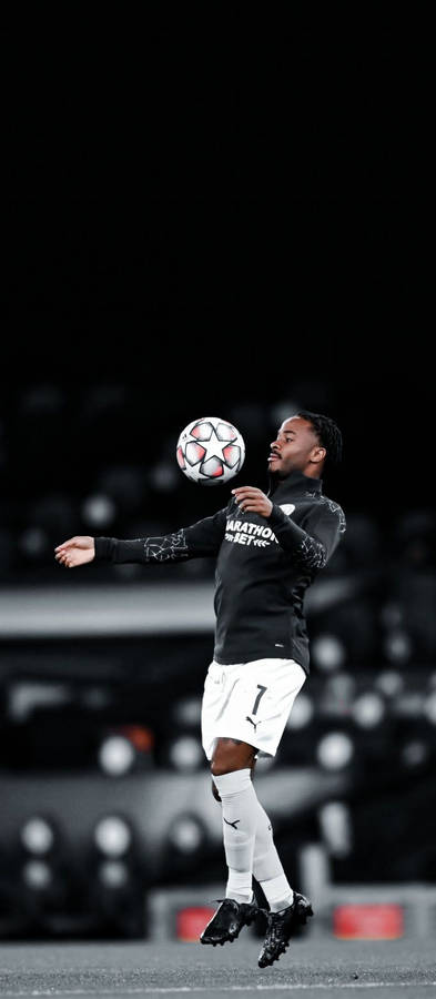 Raheem Sterling Ball Play Wallpaper