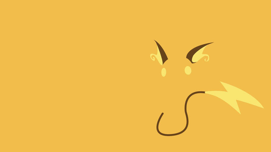 Raichu Flashes His Ears And Tails Wallpaper