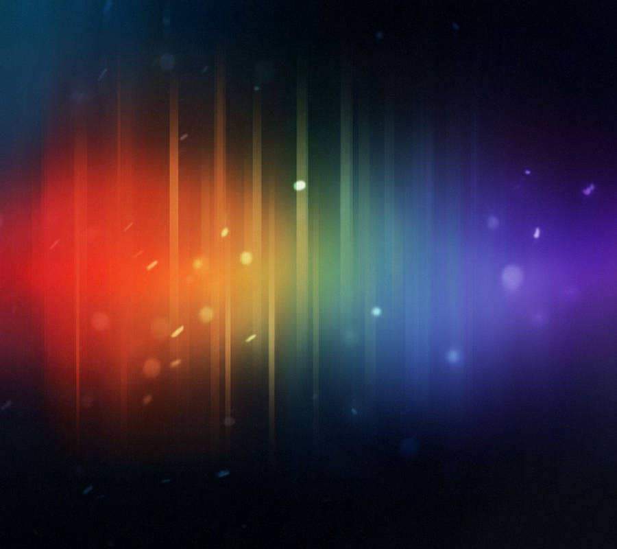 Rainbow Android Jelly Bean Wallpaper