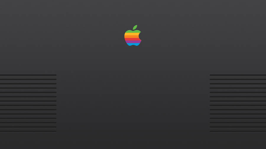 Rainbow Apple Windows 10 Cover Wallpaper
