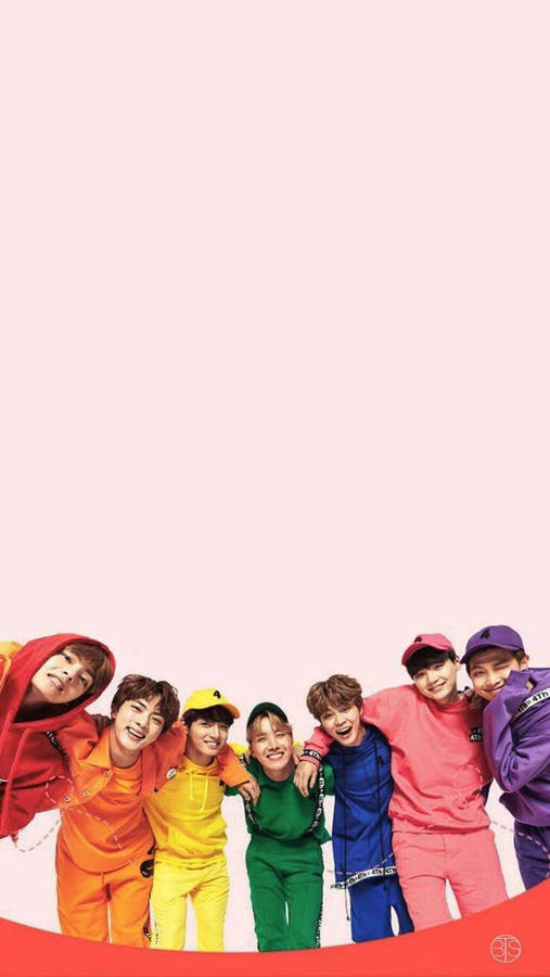 Rainbow Bts Lockscreen Wallpaper