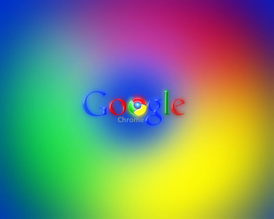 Rainbow Color Google Chrome Wallpaper