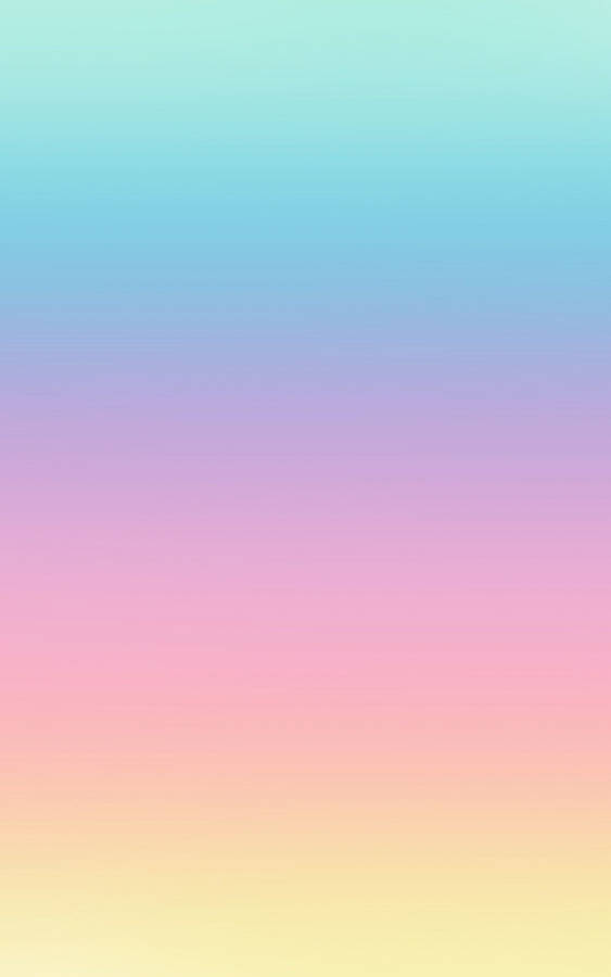 Rainbow Gradient Pastel Aesthetic Wallpaper