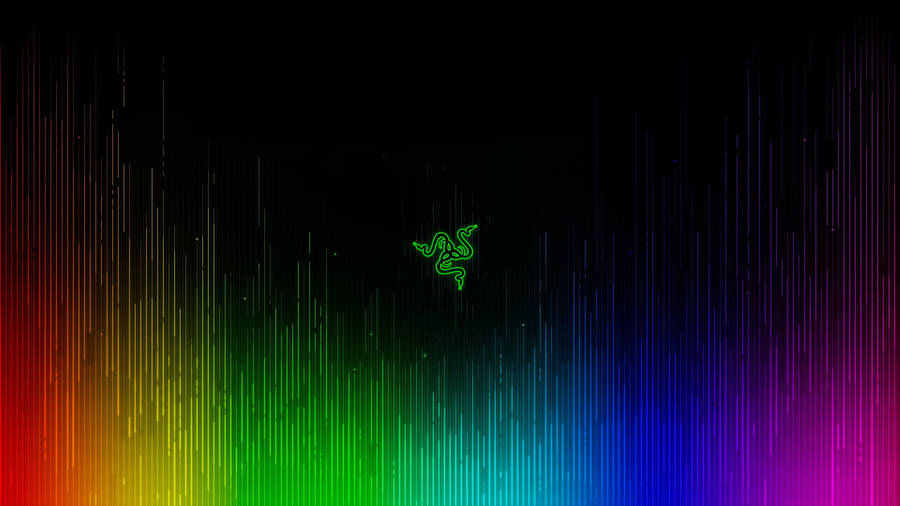 Rainbow Graphic Razer Gaming Logo Hd Wallpaper