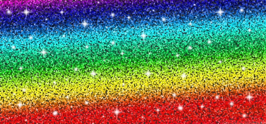 Rainbow Holographic Seamless Pattern Wallpaper