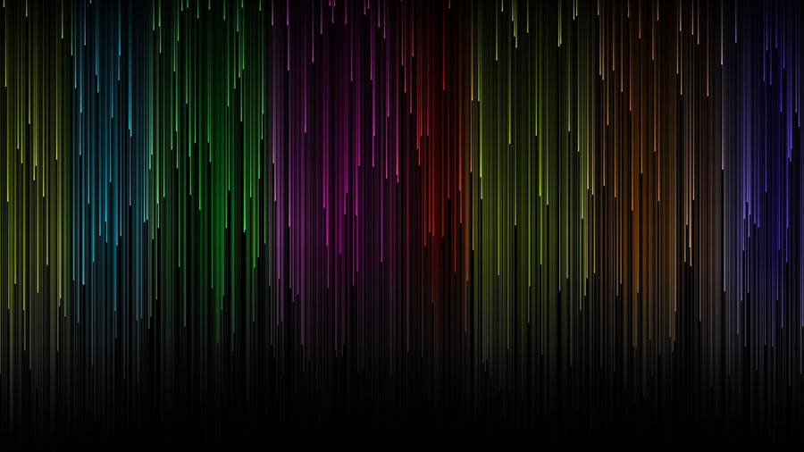 Rainbow Lines Hd Computer Wallpaper