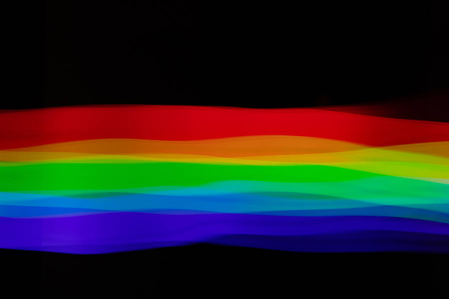 Rainbow Lines Wallpaper