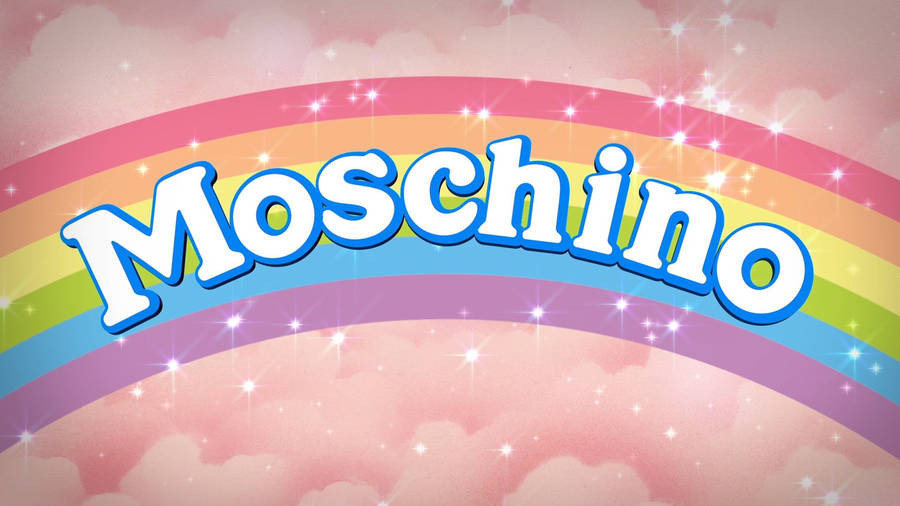 Rainbow Moschino Wallpaper