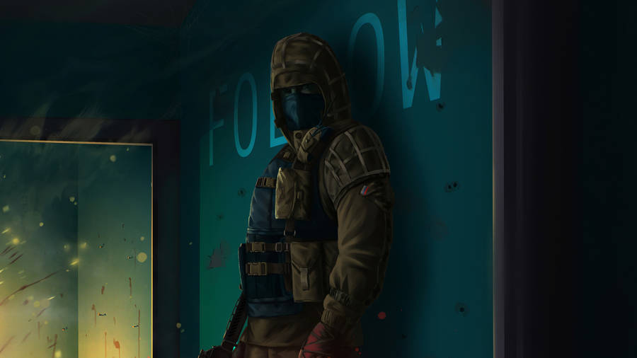 Rainbow Six Taking Cover Wallpaper