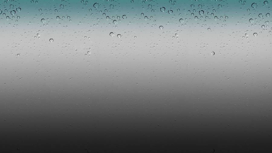 Raindrops On A Blue And White Color Gradient Wallpaper