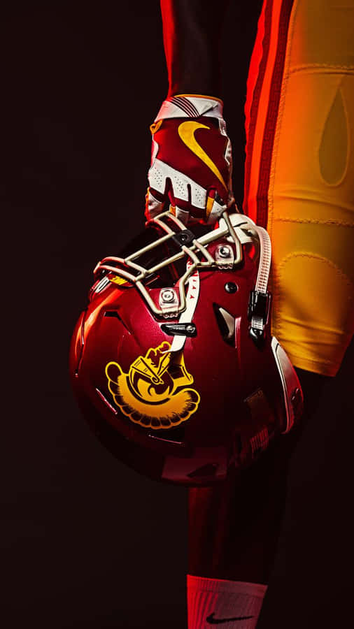 Rally Up! Celebrate With The Usc Trojans Wallpaper