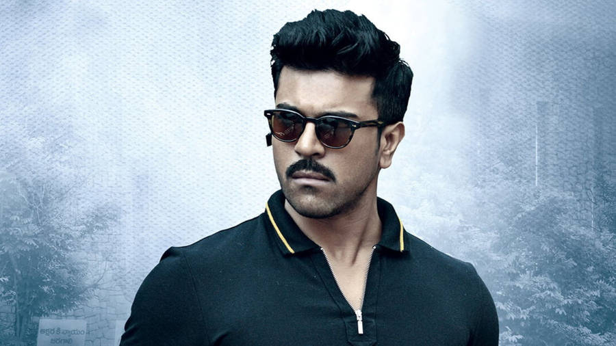 Ram Charan Hd Black Polo Shirt Wallpaper