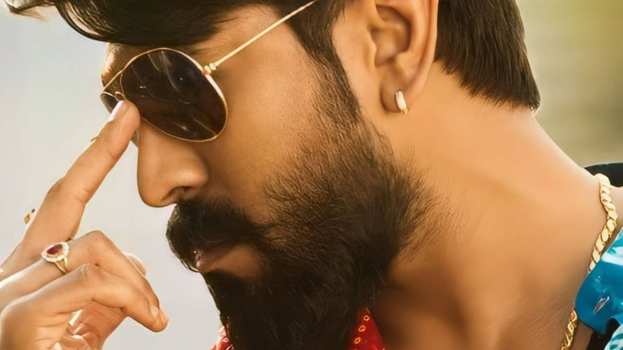 Ram Charan Hd Cool Side Profile Wallpaper