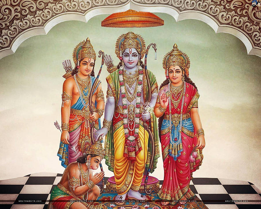 Ram Sita Laxman Hanuman Wallpaper