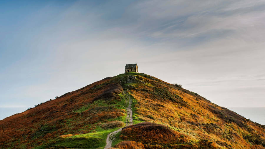 Rame Head Green Hill Wallpaper