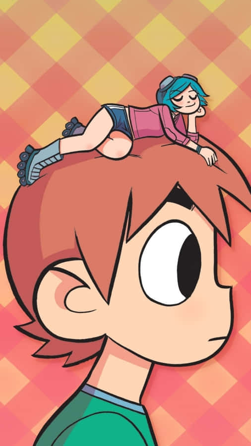 Ramona Flowers Sleeping In Scott Pilgrim Wallpaper