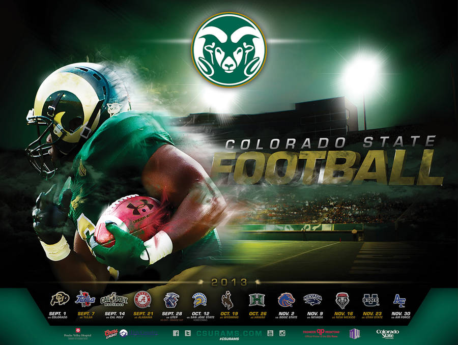 Rams Football Colorado State University Wallpaper