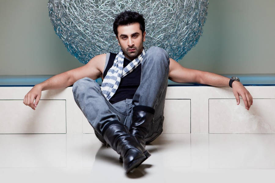 Ranbir Kapoor In Boots Wallpaper