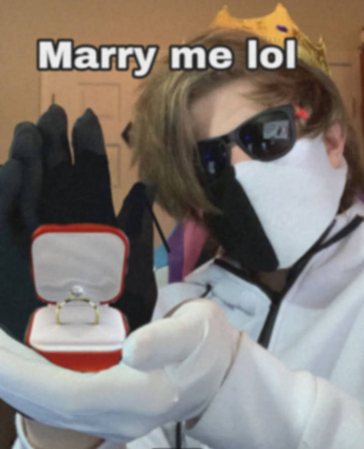 Ranboo Dsmp Marry Me Wallpaper