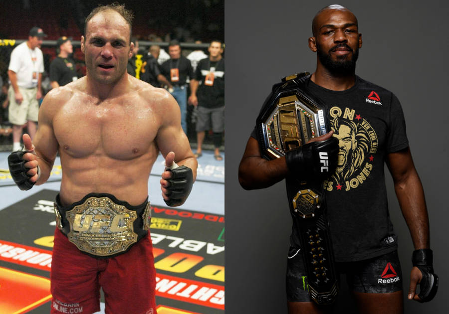 Randy Couture And Jon Jones Wallpaper