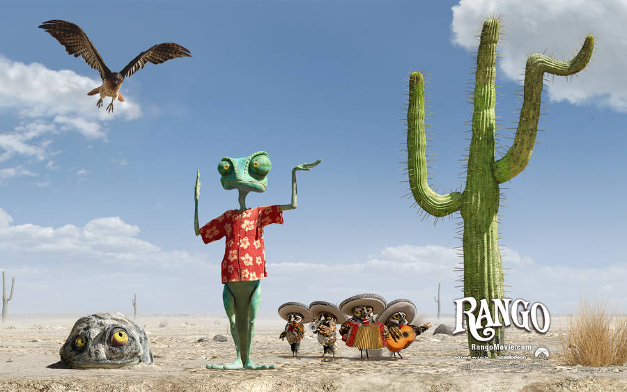 Rango Cool Poster Wallpaper