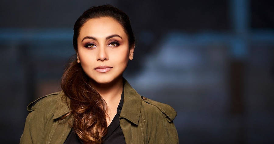 Rani Mukerji Army Green Jacket Wallpaper