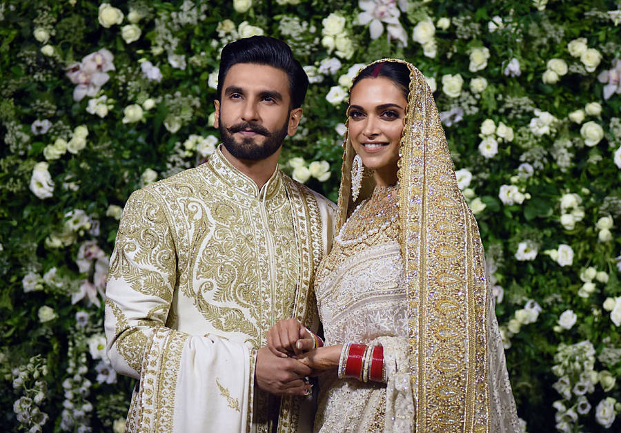 Ranveer Singh And Deepika Padukone Wedding Wallpaper