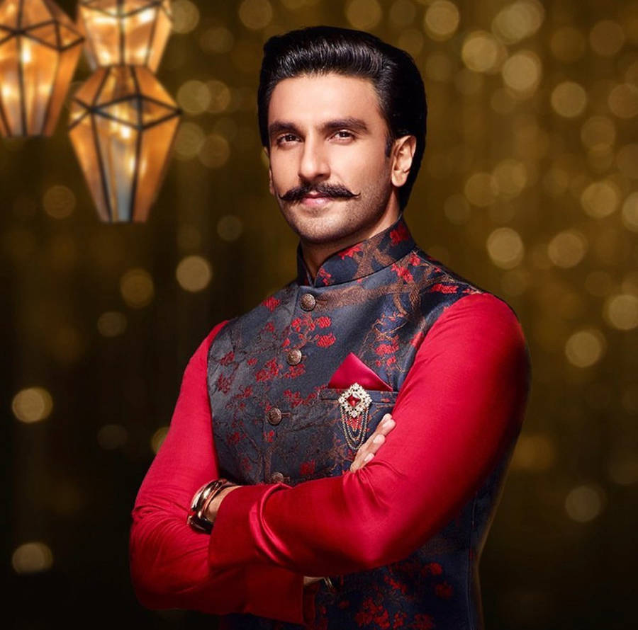 Ranveer Singh For Manyavar Wallpaper