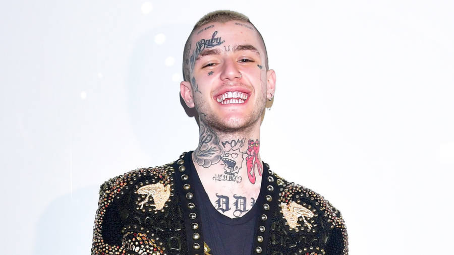 Rapper Lil Peep Photoshoot Wallpaper