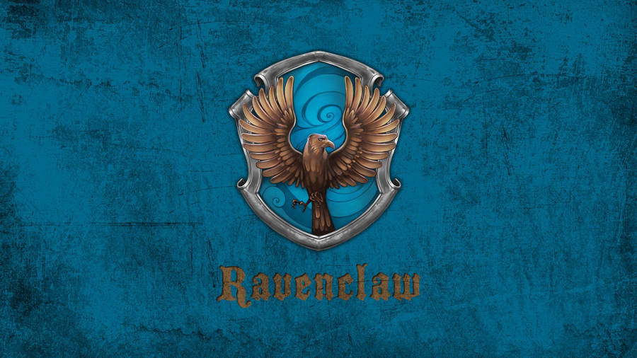 Ravenclaw Crest Of Intelligence Wallpaper