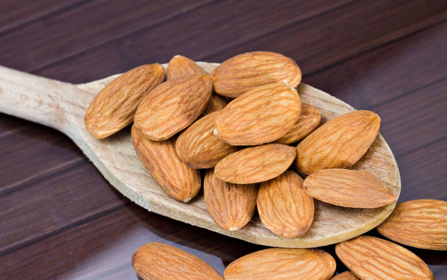 Raw Australian Almonds Wallpaper