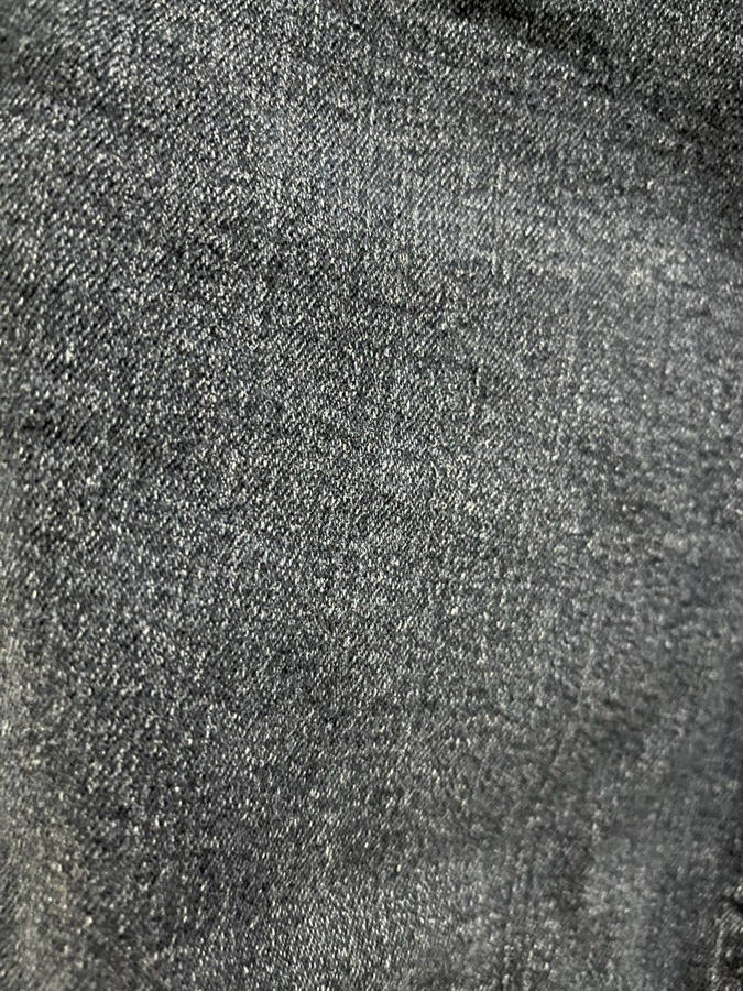 Raw Linen Black Denim Jeans Fabric Wallpaper