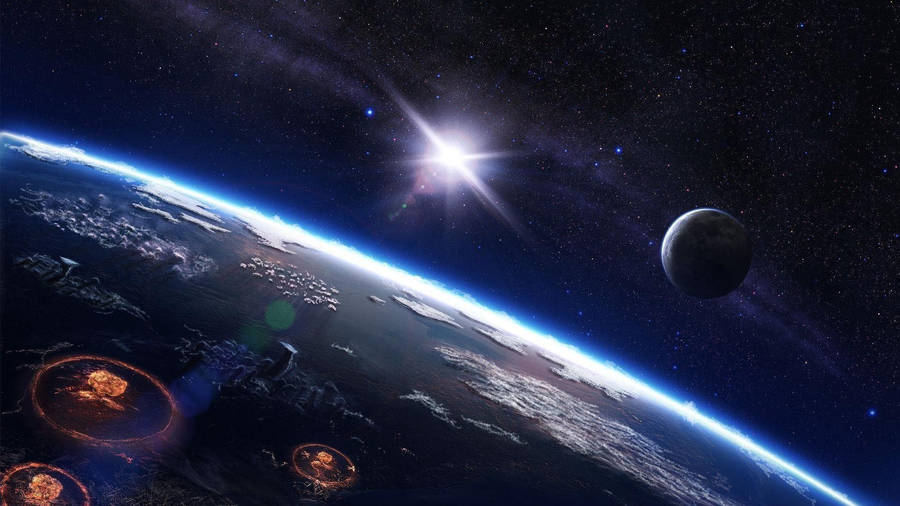 Rays Of Light 1920x1080 Hd Space Wallpaper