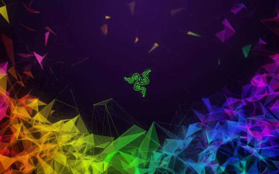 Razer Neon Patterns 4k Wallpaper