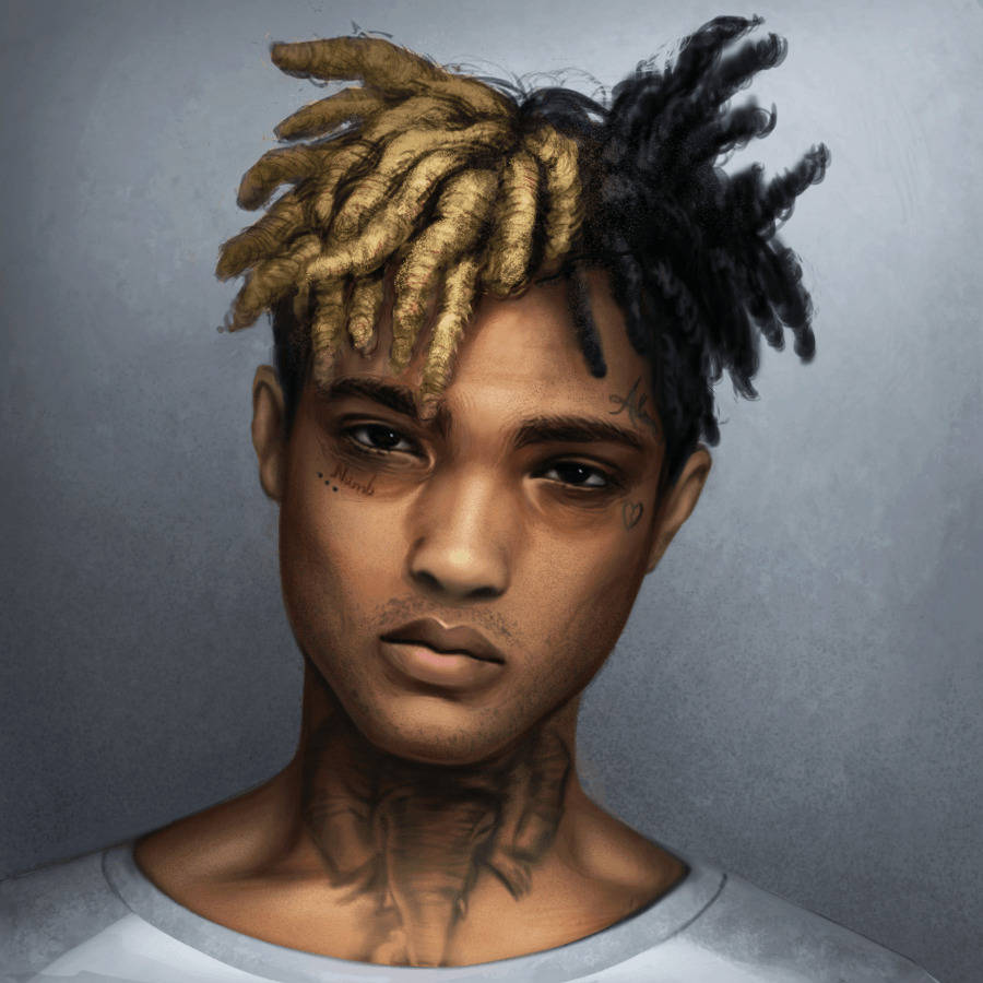 Realistic Graphic Xx Tentacion Wallpaper