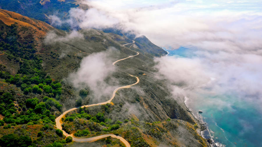 Really Cool California Highway Wallpaper